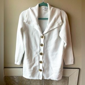 Liz Claiborne. Size L. Button down oversized cardigan.